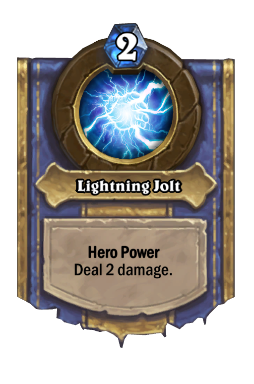 Lightning Jolt Hearthstone kártya