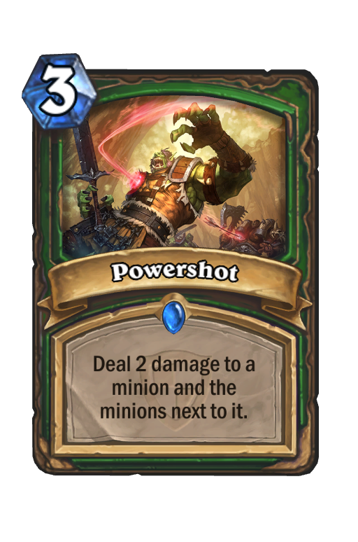 Powershot Hearthstone kártya