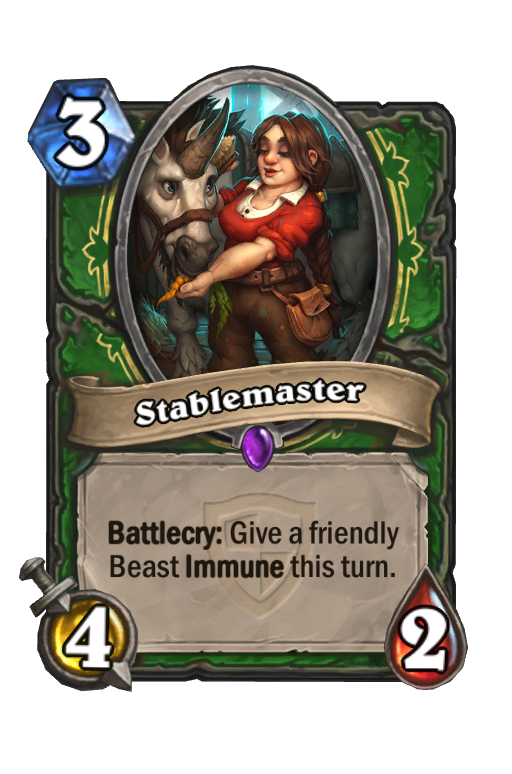 Stablemaster Hearthstone kártya