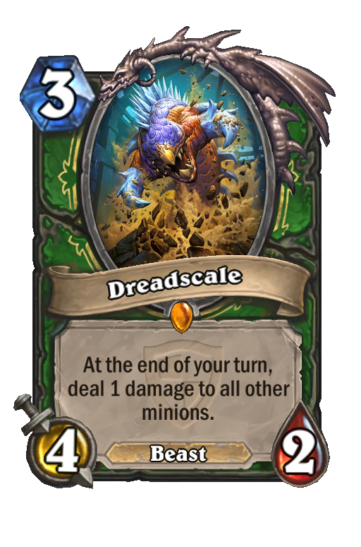 Dreadscale Hearthstone kártya