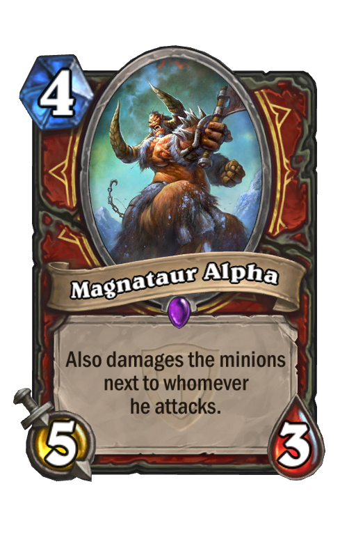 Magnataur Alpha Hearthstone kártya