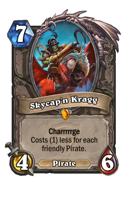 Skycap'n Kragg Hearthstone kártya
