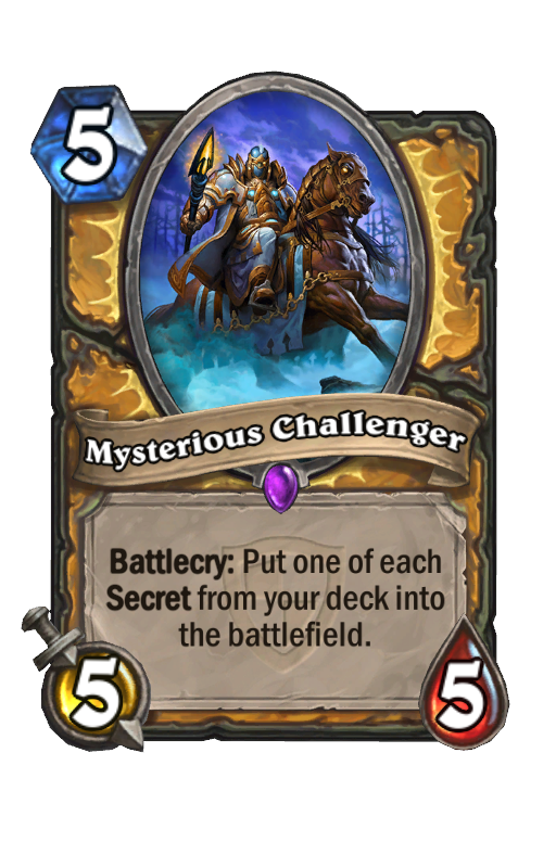 Mysterious Challenger Hearthstone kártya