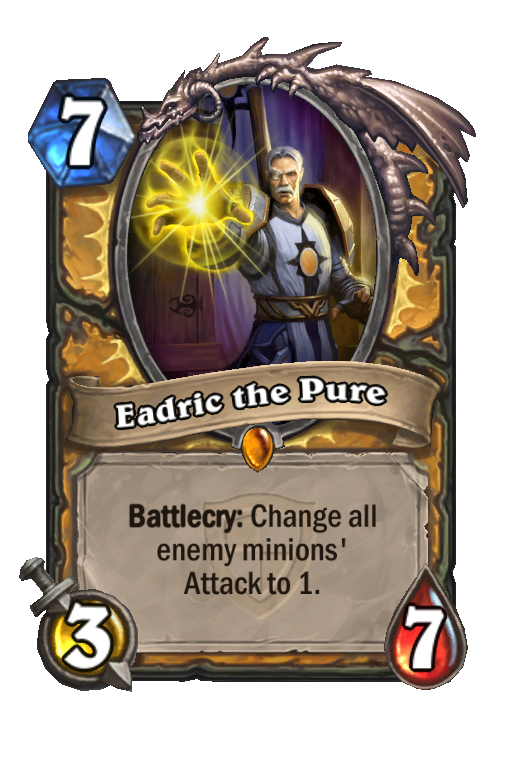 Eadric the Pure Hearthstone kártya