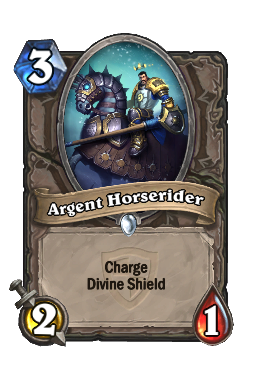 Argent Horserider Hearthstone kártya