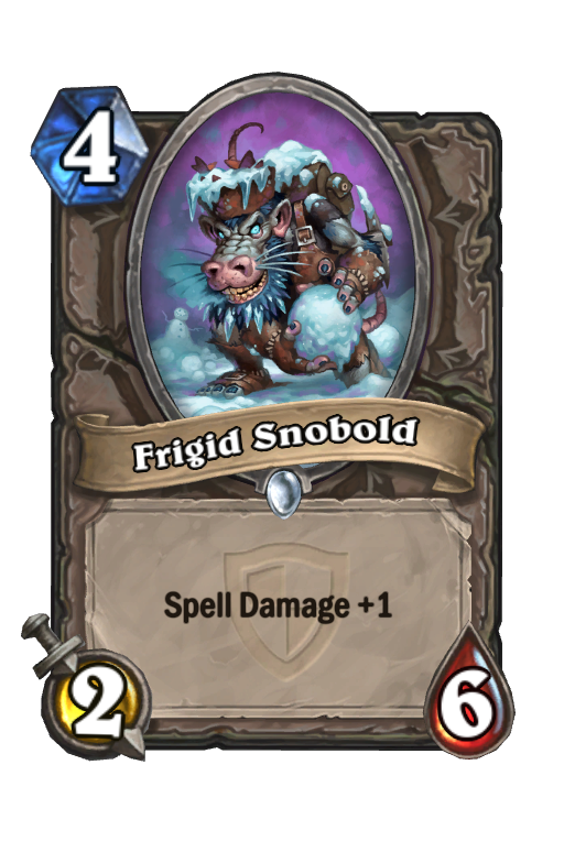 Frigid Snobold Hearthstone kártya