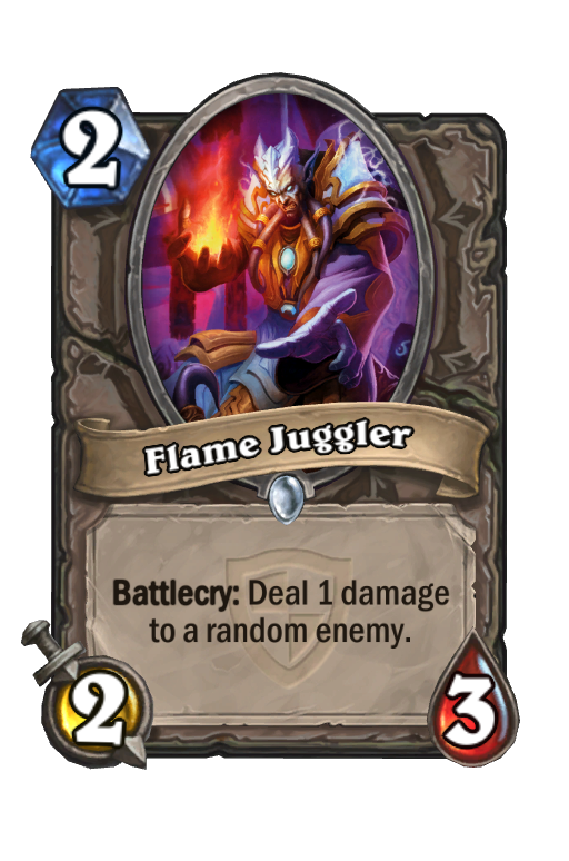 Flame Juggler Hearthstone kártya