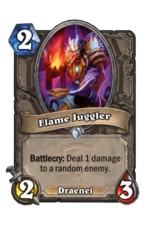 Flame Juggler Hearthstone kártya