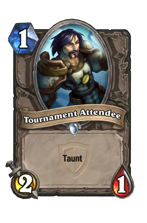 Tournament Attendee Hearthstone kártya