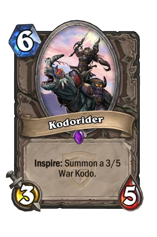 Kodorider Hearthstone kártya