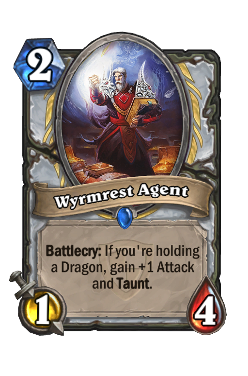 Wyrmrest Agent Hearthstone kártya