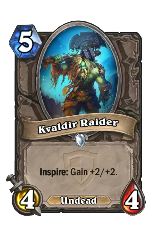 Kvaldir Raider Hearthstone kártya