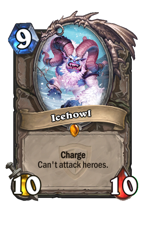 Icehowl Hearthstone kártya