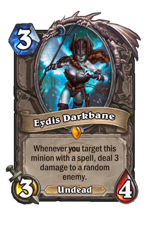 Eydis Darkbane Hearthstone kártya