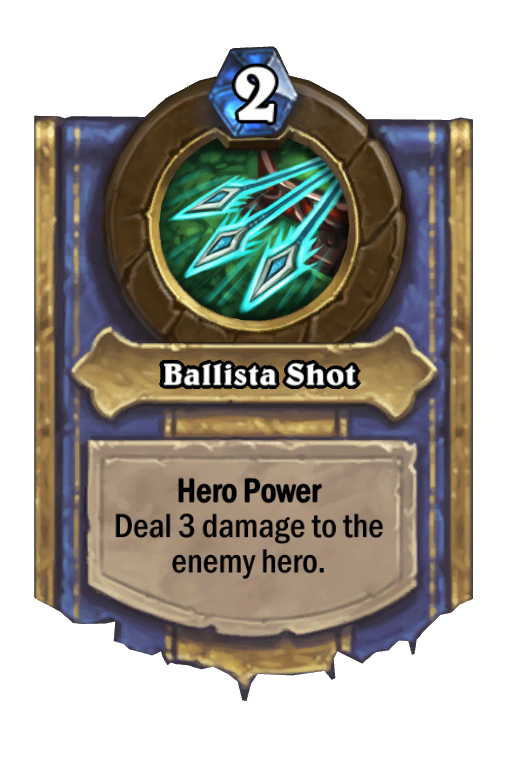 Ballista Shot Hearthstone kártya