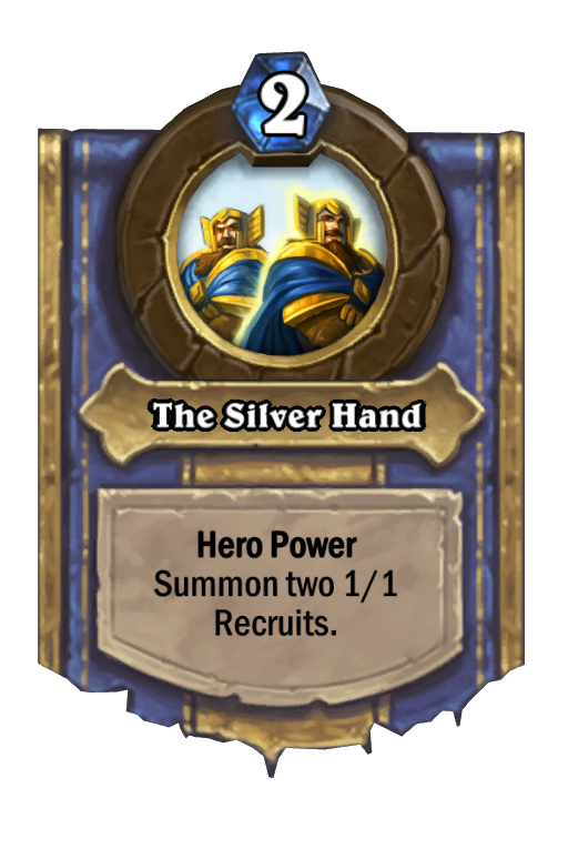 The Silver Hand Hearthstone kártya