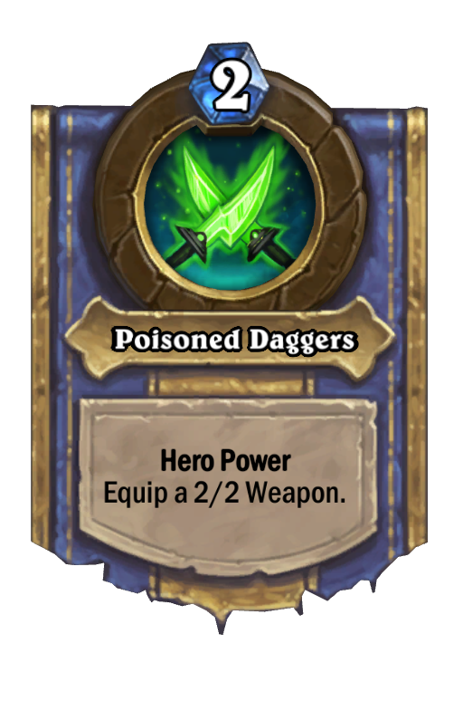 Poisoned Daggers Hearthstone kártya