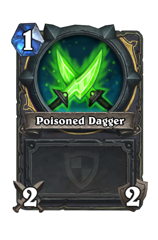 Poisoned Dagger Hearthstone kártya