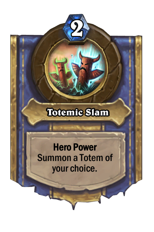 Totemic Slam Hearthstone kártya