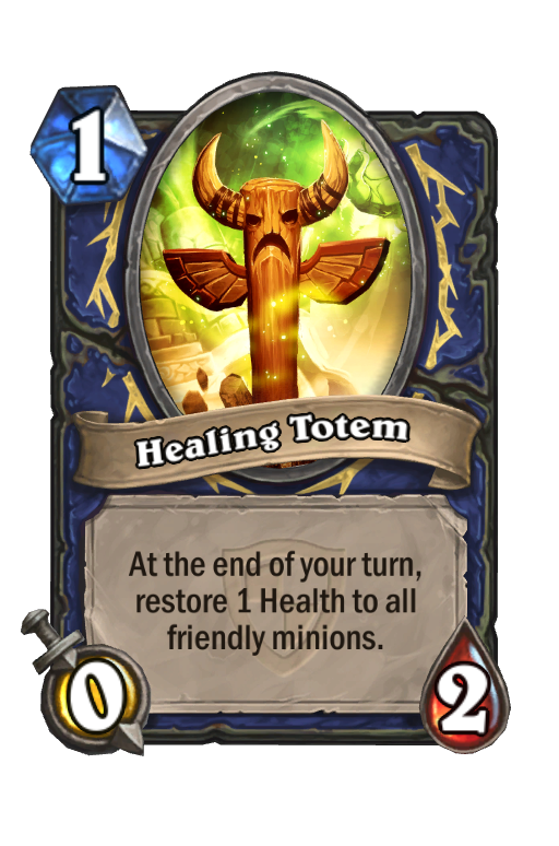 Healing Totem Hearthstone kártya