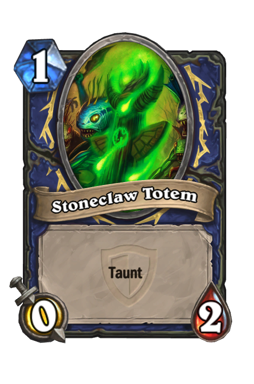 Stoneclaw Totem Hearthstone kártya