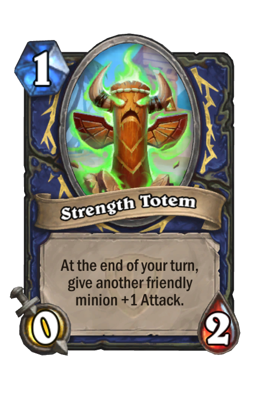 Strength Totem Hearthstone kártya