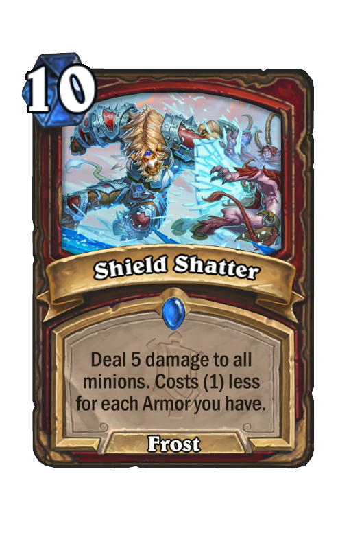 Shield Shatter Hearthstone kártya