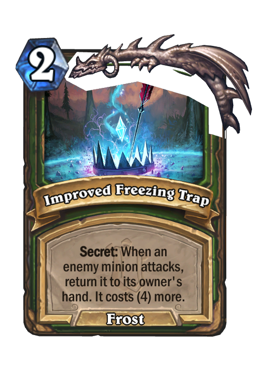 Improved Freezing Trap Hearthstone kártya
