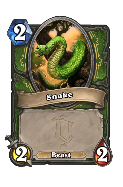 Snake Hearthstone kártya