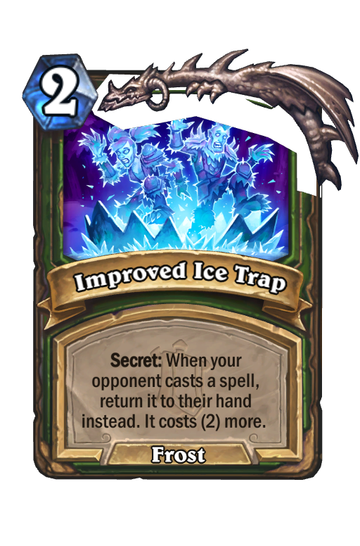 Improved Ice Trap Hearthstone kártya