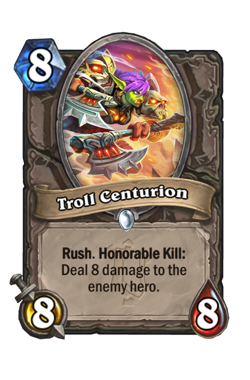 Troll Centurion Hearthstone kártya