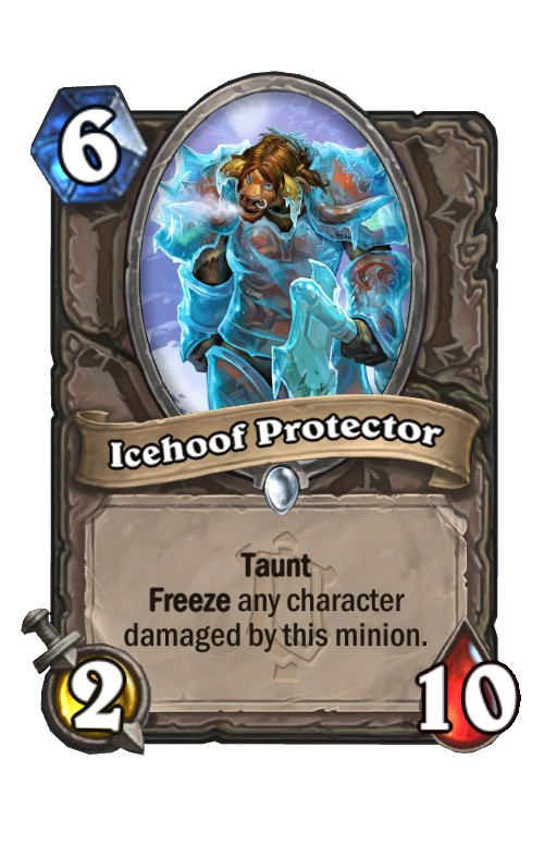 Icehoof Protector Hearthstone kártya