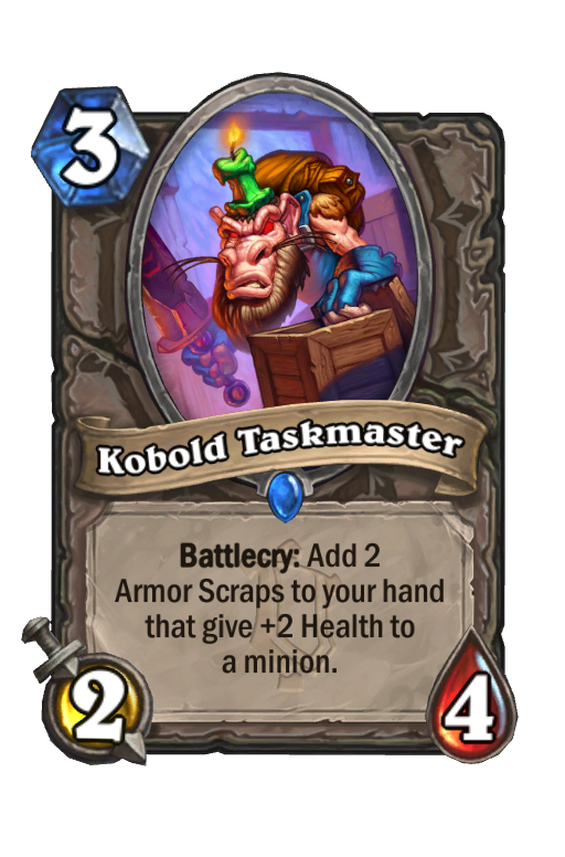 Kobold Taskmaster Hearthstone kártya