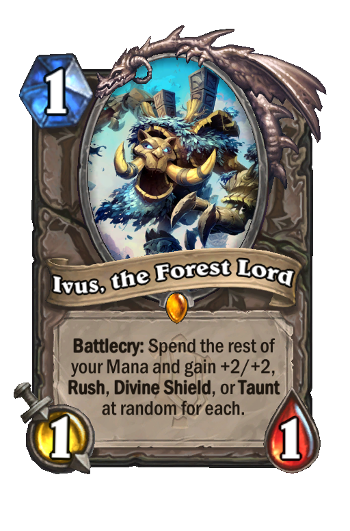 Ivus, the Forest Lord Hearthstone kártya