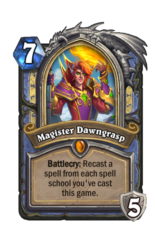 Magister Dawngrasp Hearthstone kártya
