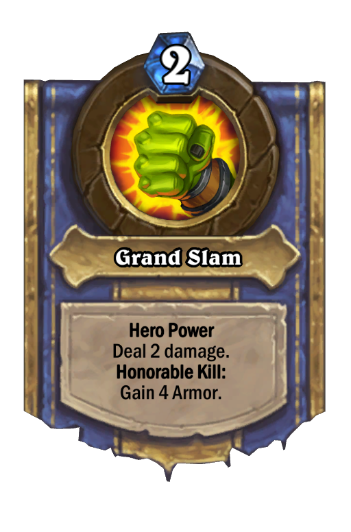 Grand Slam Hearthstone kártya