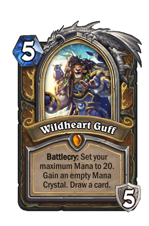 Wildheart Guff Hearthstone kártya