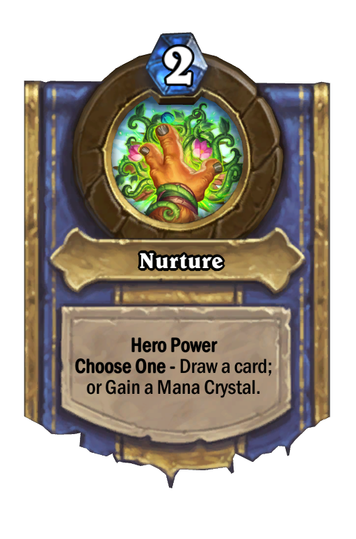 Nurture Hearthstone kártya