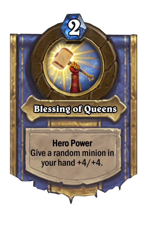 Blessing of Queens Hearthstone kártya