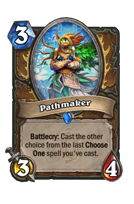 Pathmaker Hearthstone kártya