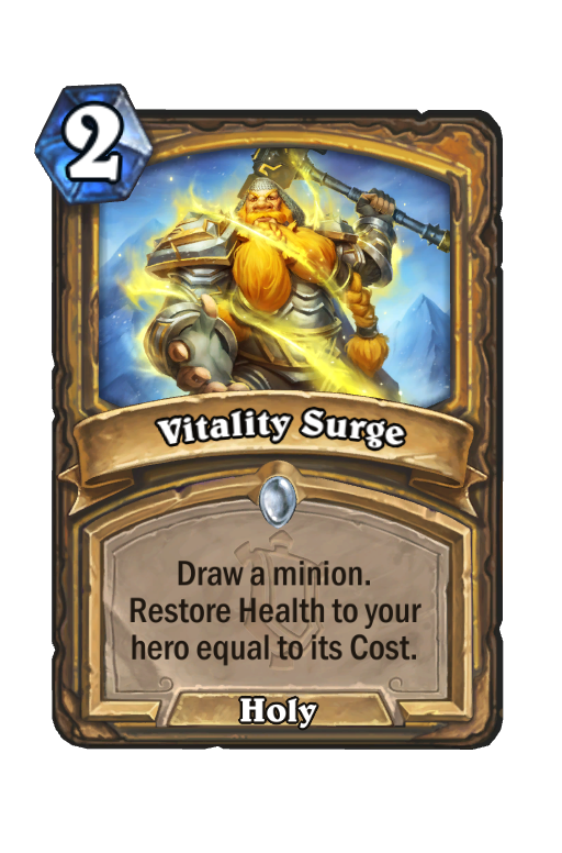Vitality Surge Hearthstone kártya