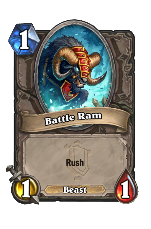 Battle Ram Hearthstone kártya
