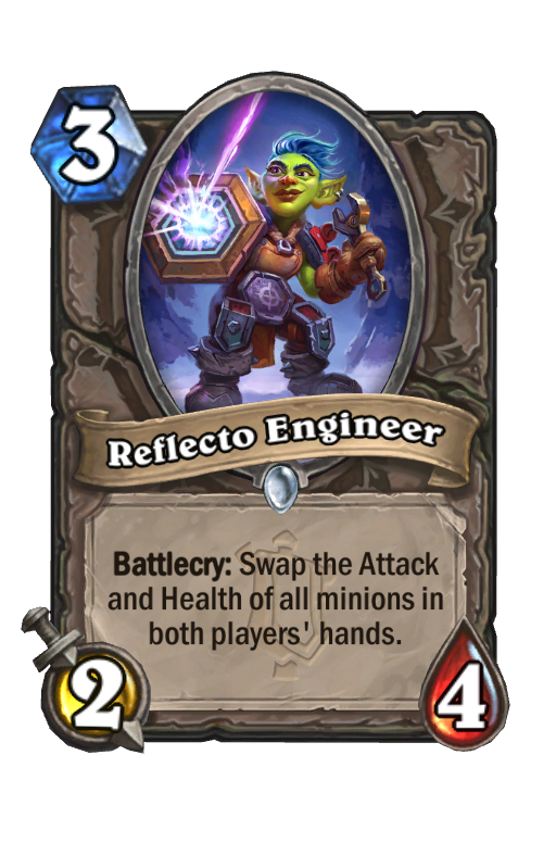 Reflecto Engineer Hearthstone kártya
