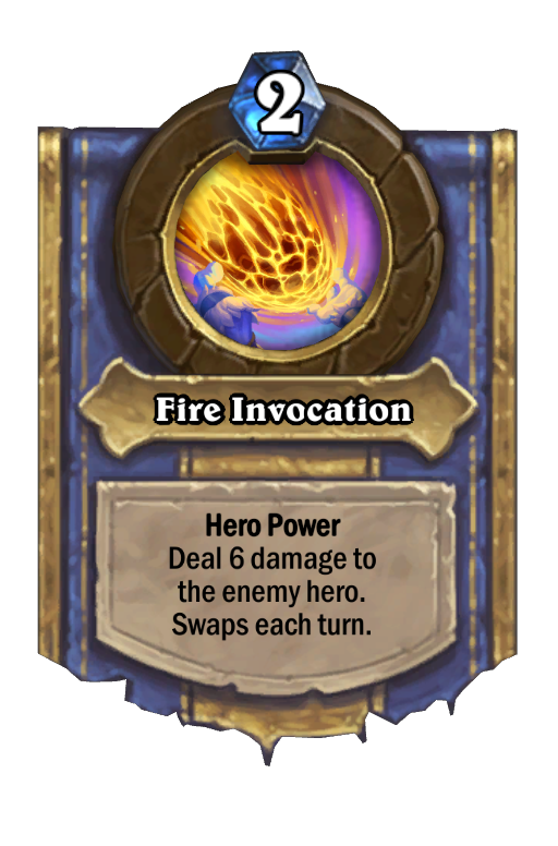 Fire Invocation Hearthstone kártya