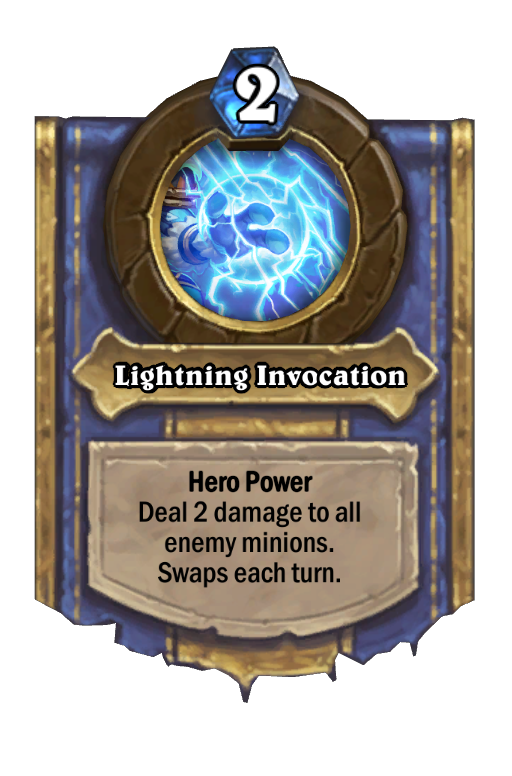 Lightning Invocation Hearthstone kártya