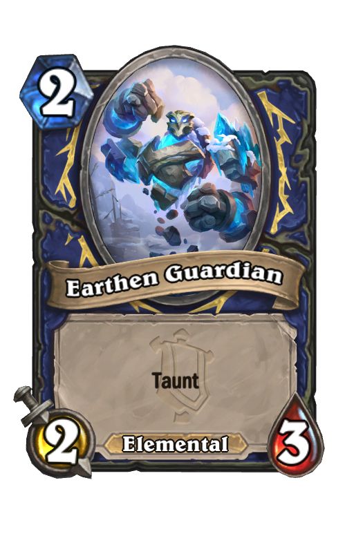 Earthen Guardian Hearthstone kártya