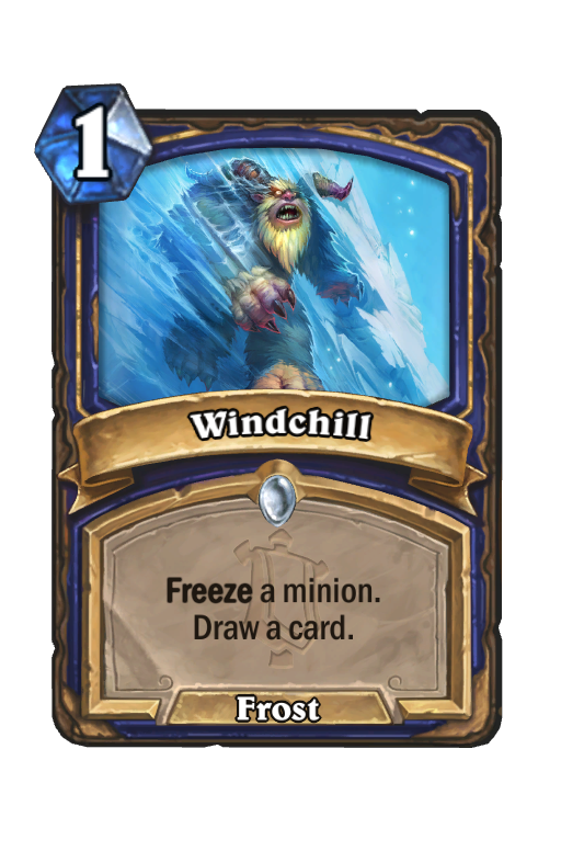 Windchill Hearthstone kártya