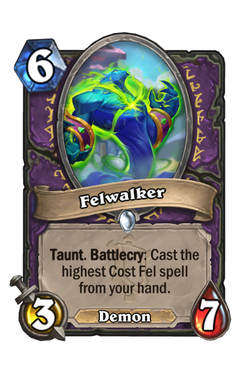 Felwalker Hearthstone kártya