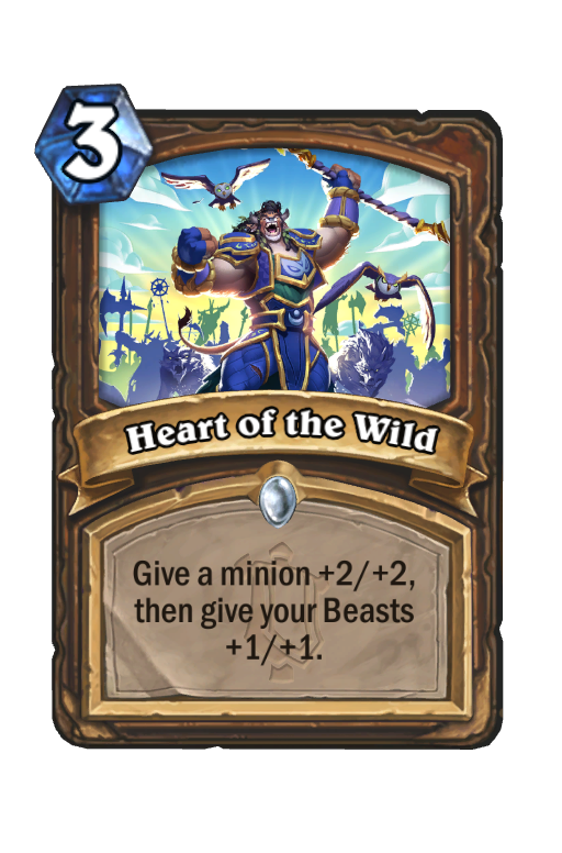 Heart of the Wild Hearthstone kártya