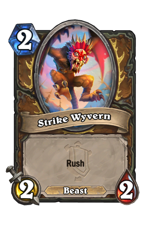 Strike Wyvern Hearthstone kártya